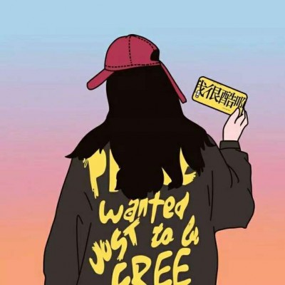 酷飒女生看过来！10张高清嘻哈风动漫女头像合集