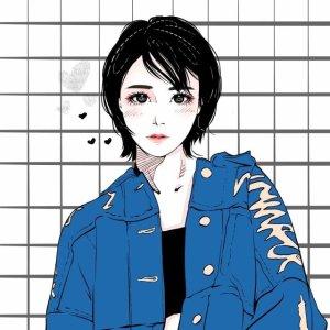 18张简约清新的女生手绘微信头像 氛围感拉满