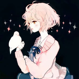 16张高清可爱唯美动漫女生头像 适合当QQ头像的二次元女头合集