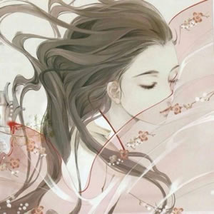 10张清冷感拉满的古风动漫女生头像合集
