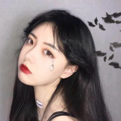 11张高清伤感冷酷风女生网图头像 氛围感拉满