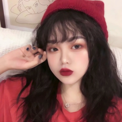 戴帽子的清新女生头像合集 36张适合当微信头像