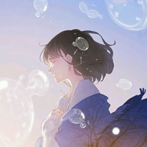 16张高清动漫女生小清新头像 适合当QQ头像的唯美风格图