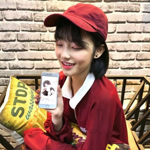 12张高清韩系文艺女生QQ头像 清新氛围感拉满