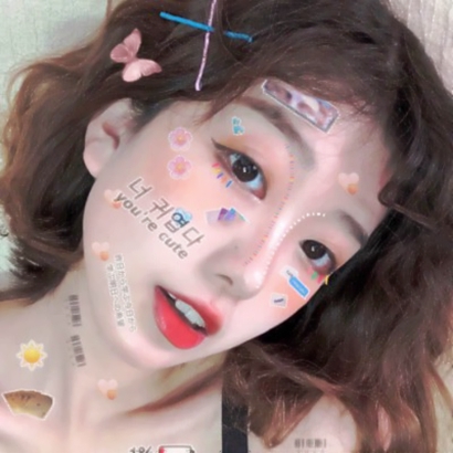 女生美妆高清头像合集 30张精选时尚美妆女生头像