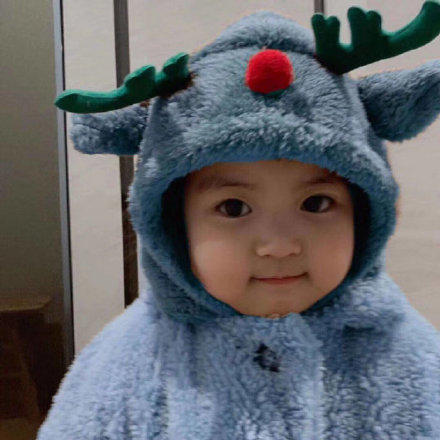 圣诞氛围感拉满！罗熙麋鹿主题头像合集