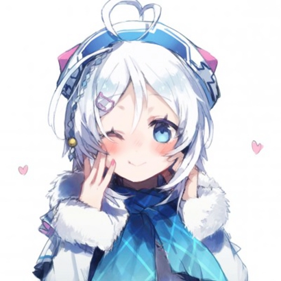 34张高清二次元高冷女生头像 氛围感拉满