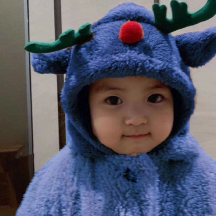 圣诞氛围感拉满！罗熙麋鹿主题头像合集