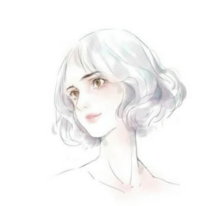 18张霸气高冷风格动漫女生QQ头像