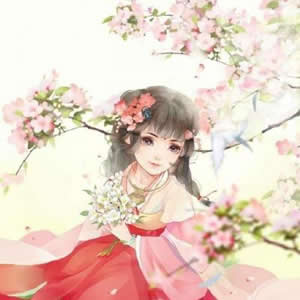 古风唯美二次元女生头像合集 12张高清卡通古风少女头像分享