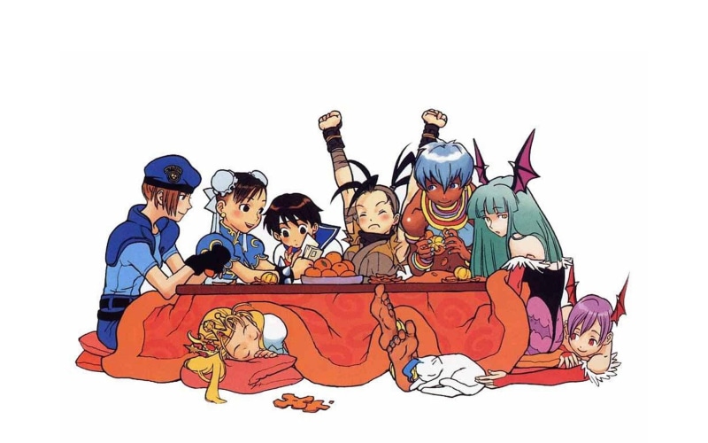 这是一组暗黑格斗游戏同人壁纸