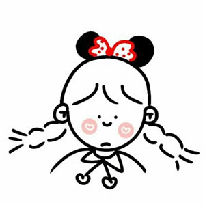 14张软萌Q版女生简笔画头像 手绘党速存