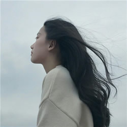 16张高清女生侧脸头像 个性又好看的QQ头像素材