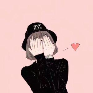 18张简约清新的女生手绘微信头像 氛围感拉满