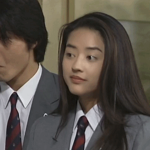 日剧《恶作剧之吻》小泽真珠松本丽子动图表情包来啦