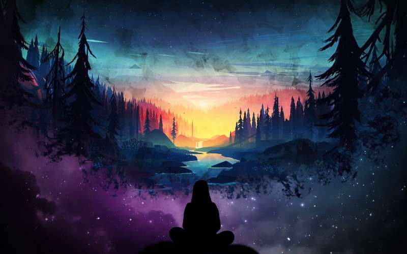 绝美的动漫风风景壁纸合集