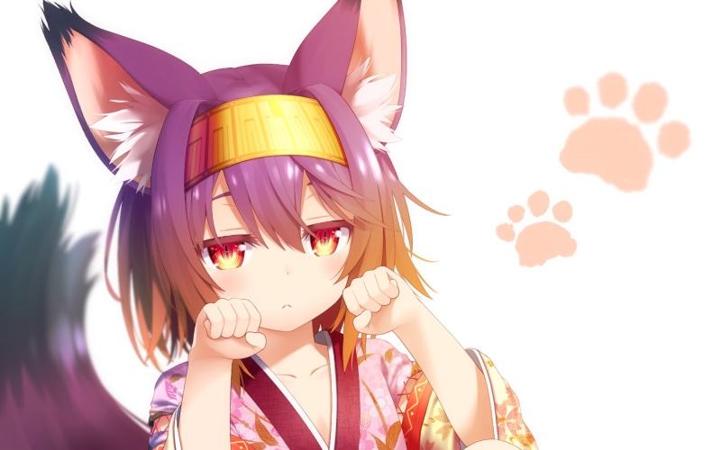 《游戏人生》狐娘少女 Izuna 高清壁纸合集