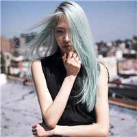 超拽感拉满！21张五颜六色染发女生QQ头像合集