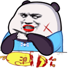 聊天必备！这套熊猫头动态表情包太好用了