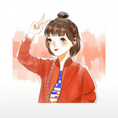 超飒手绘女生头像！9张高清霸气款直接存
