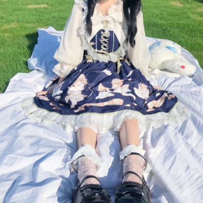 22张高清女生洛丽塔部位头像合集
