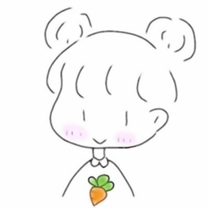 抖音热门可爱简笔画女生头像 共14张