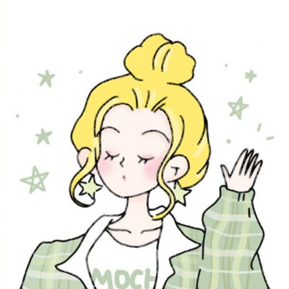 14张高清可爱卡通QQ闺蜜头像 女生专属头像合集