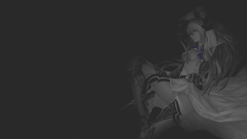 立绘合集！穿盔甲持刀剑的二次元少女们