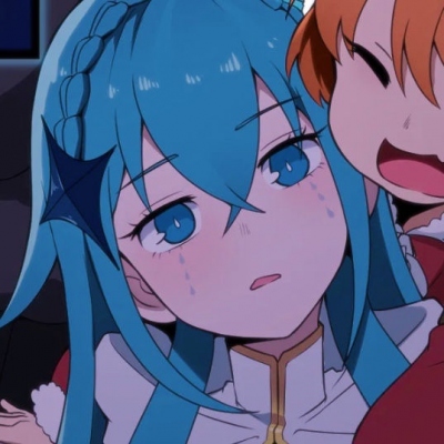 7张超好看的蓝色系二次元女生头像合集