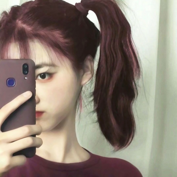 27张彩色挑染女生头像合集 超清霸气时尚感拉满