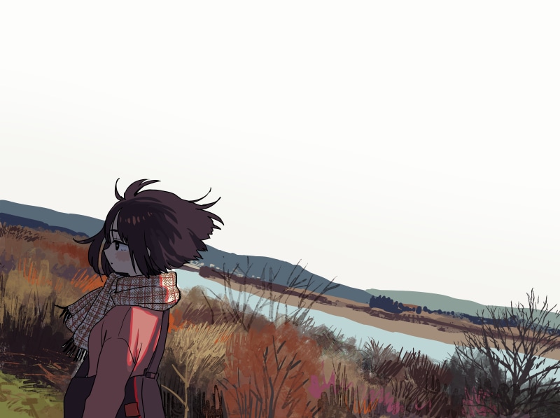 绝美二次元少女自然壁纸 五K高清质感拉满