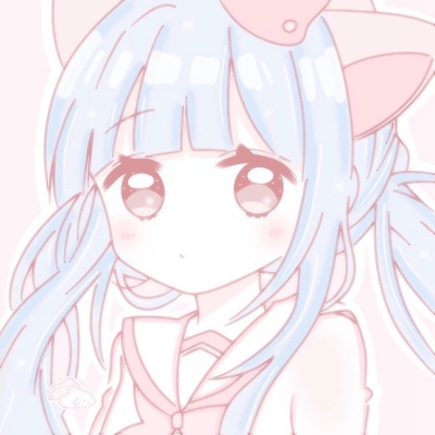 24张高清呆萌可爱的动漫女生头像 快来挑