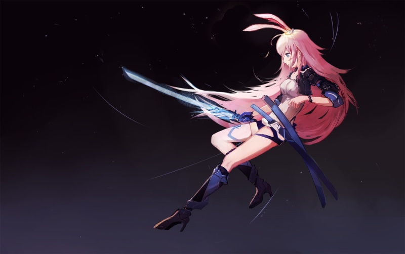 崩坏3八重樱绝美壁纸！二次元少女海边戏水氛围感拉满