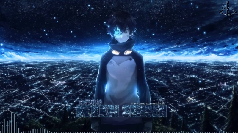 血界战线 光影 天空 真人 星星 太空 半身照 四分之三侧身 自然场景 莱昂纳多·沃奇 发型 动漫 成年 青年女性 高清壁纸