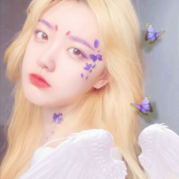 19张超高清酷酷染发女生个性头像 快存起来当头像