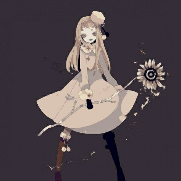 26张暗黑系动漫女生头像 自带诡异邪性的高清头像合集