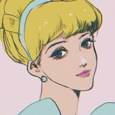 迪士尼公主微信头像来啦！12张高清复古风格头像合集