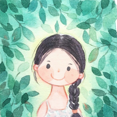 微信卡通手绘女生头像合集！9张高清可爱款任你挑