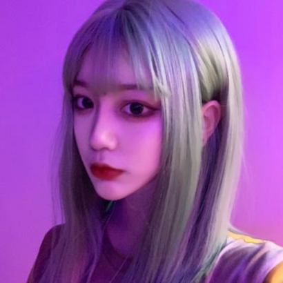彩色头发女生头像合集 13张高清酷飒款