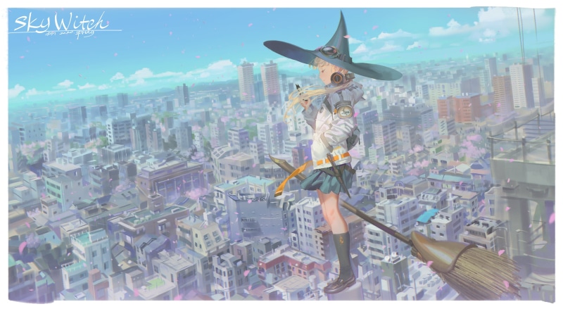 绝美动漫魔女壁纸合集