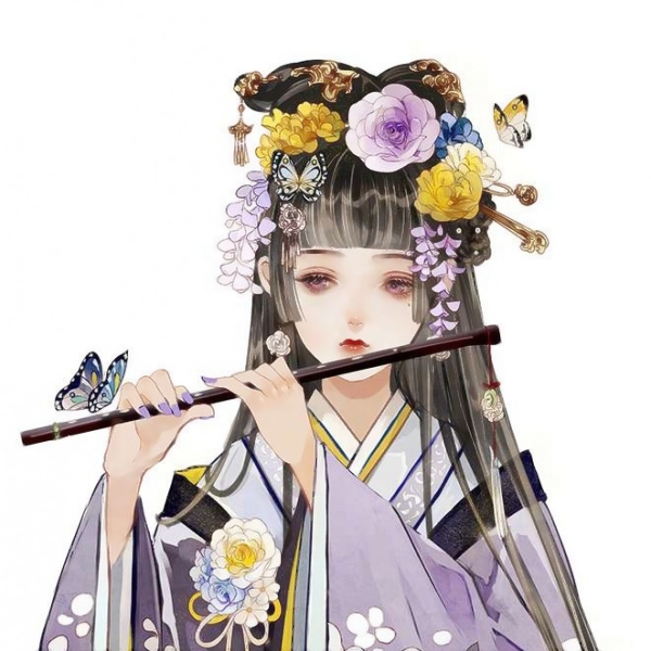 微信古风动漫女生头像来啦！9张高清唯美古风卡通头像等你用