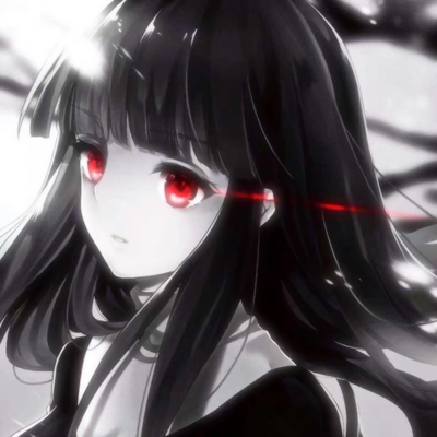 女生丧系黑白动漫头像合集，16张高清酷感头像直接抱走