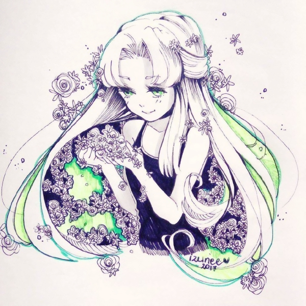 9张超可爱QQ女生动漫手绘头像 超清质感直接拉满
