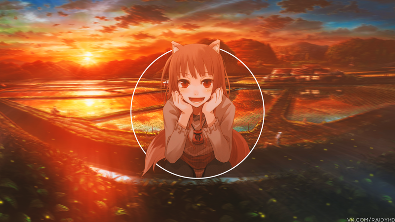 《狼与香辛料》赫萝 画中画动漫少女壁纸合集