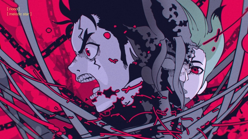 720P竖版咒术回战壁纸 真希真奈美姐妹颜值拉满