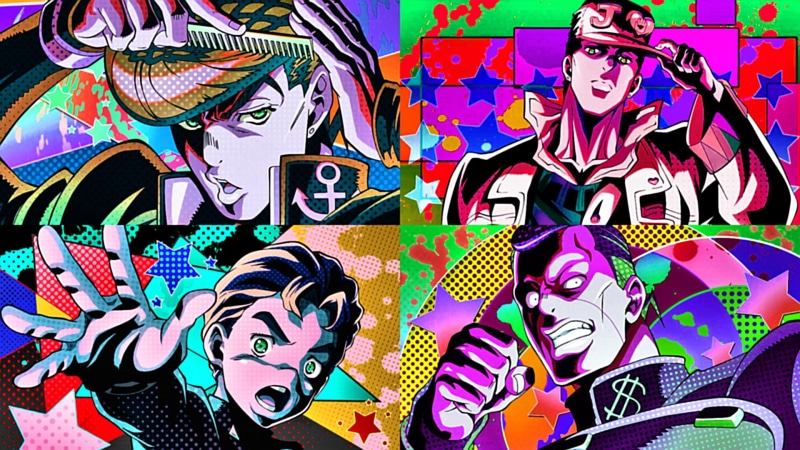 《JOJO的奇妙冒险》东方仗助 广濑康一 空条承太郎 虹村亿泰 高清壁纸合集