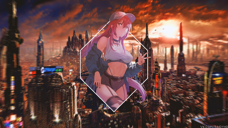 二次元少女壁纸合集 画中画高清壁纸