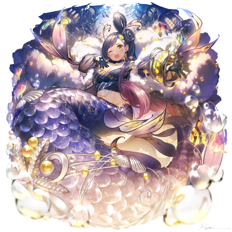 美到窒息的二次元人鱼少女壁纸合集