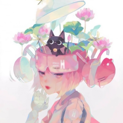 7张超好看的女生彩色手绘头像 高清无水印直接存