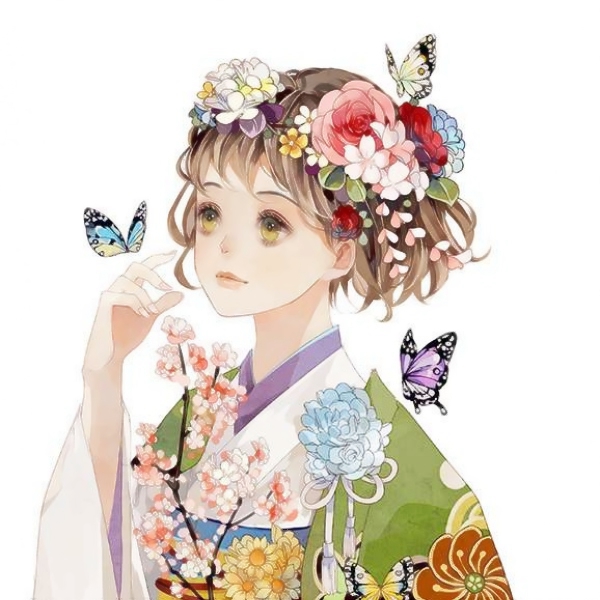 微信古风动漫女生头像来啦！9张高清唯美古风卡通头像等你用